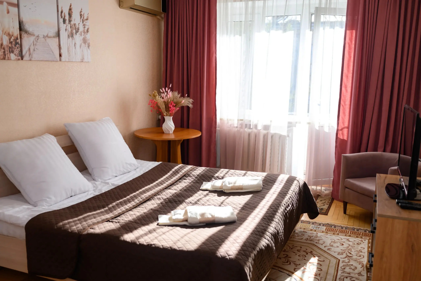 Квартира Однокомнатная Уютная с Балконом в Курортной Зоне Кисловодска