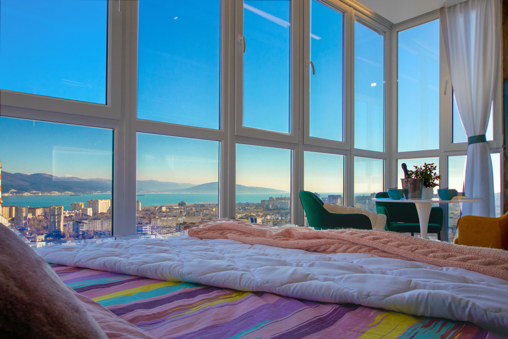 Апартаменты Парящая над Бухтой