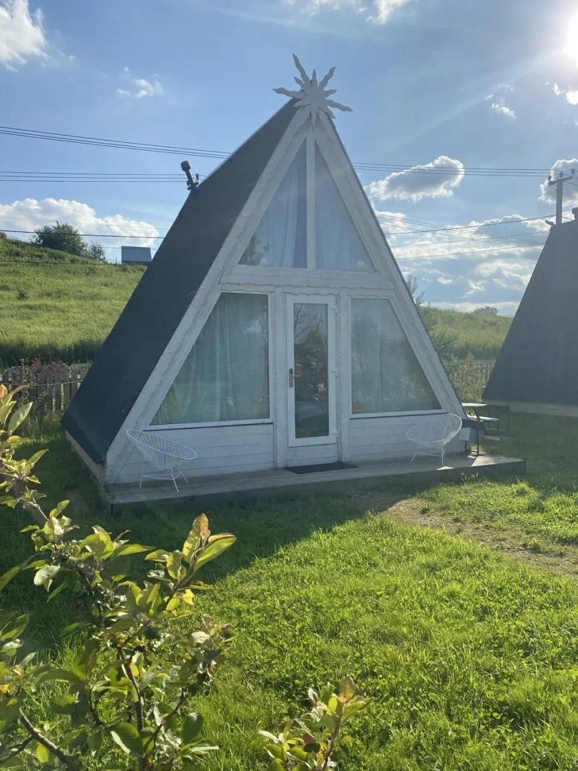 Частный дом Уютный домик A-Frame 1
