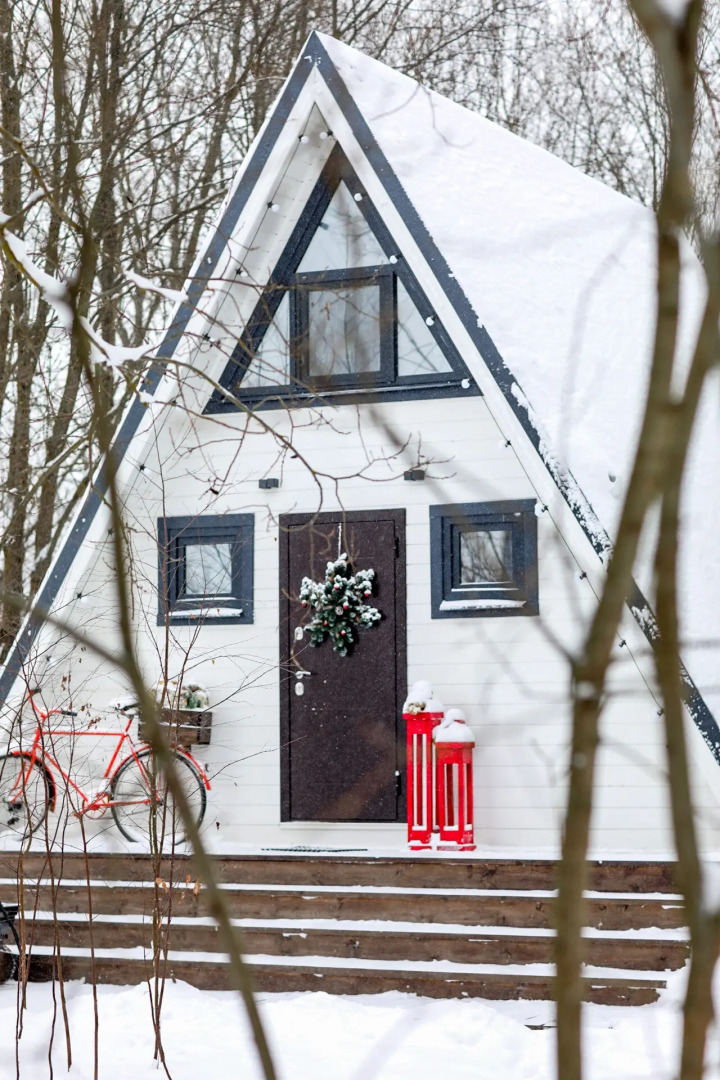 Глэмпинг А у реки