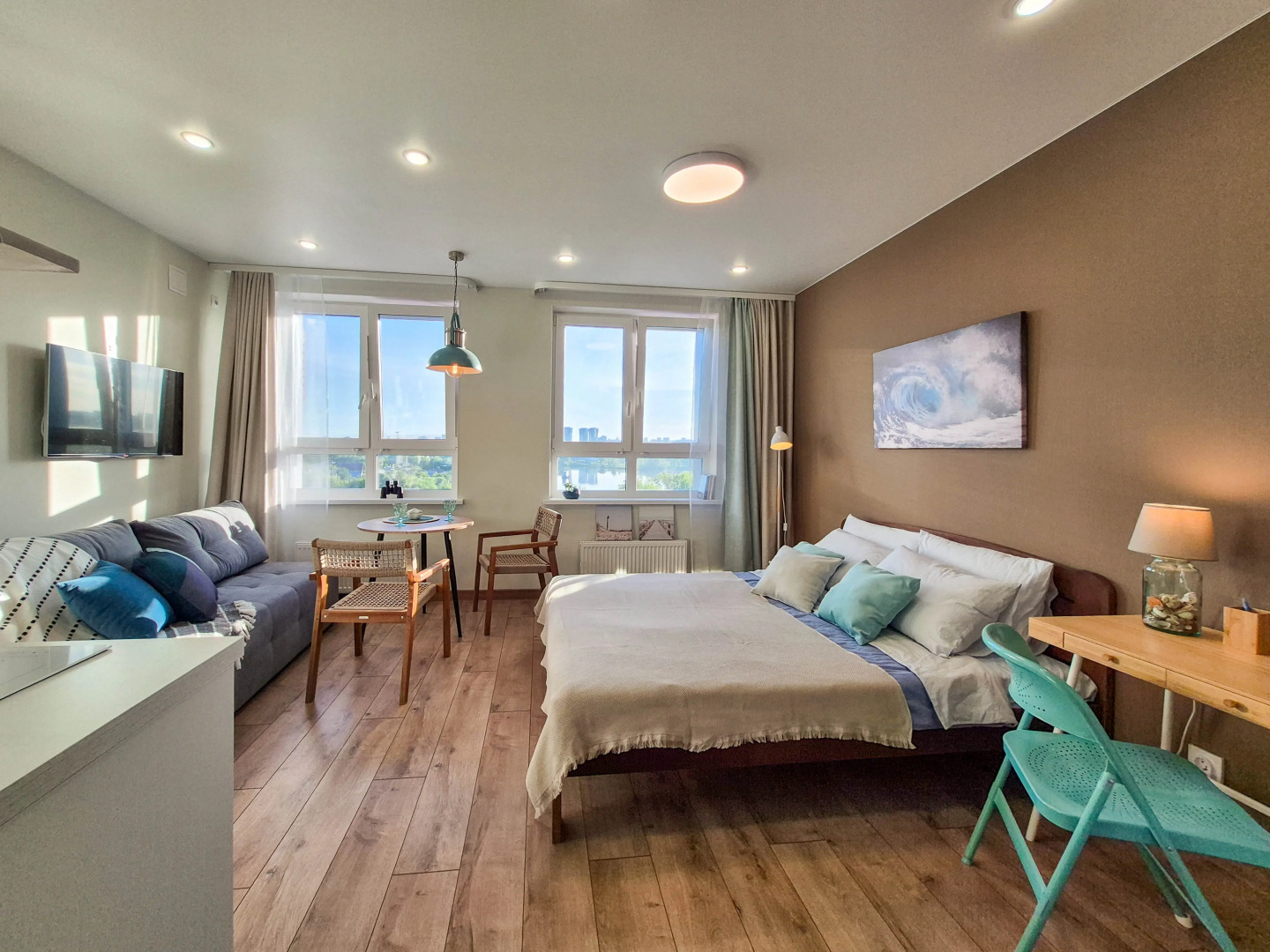 Квартира Студия с панорамным видом на озеро Сеть ЙоХоум