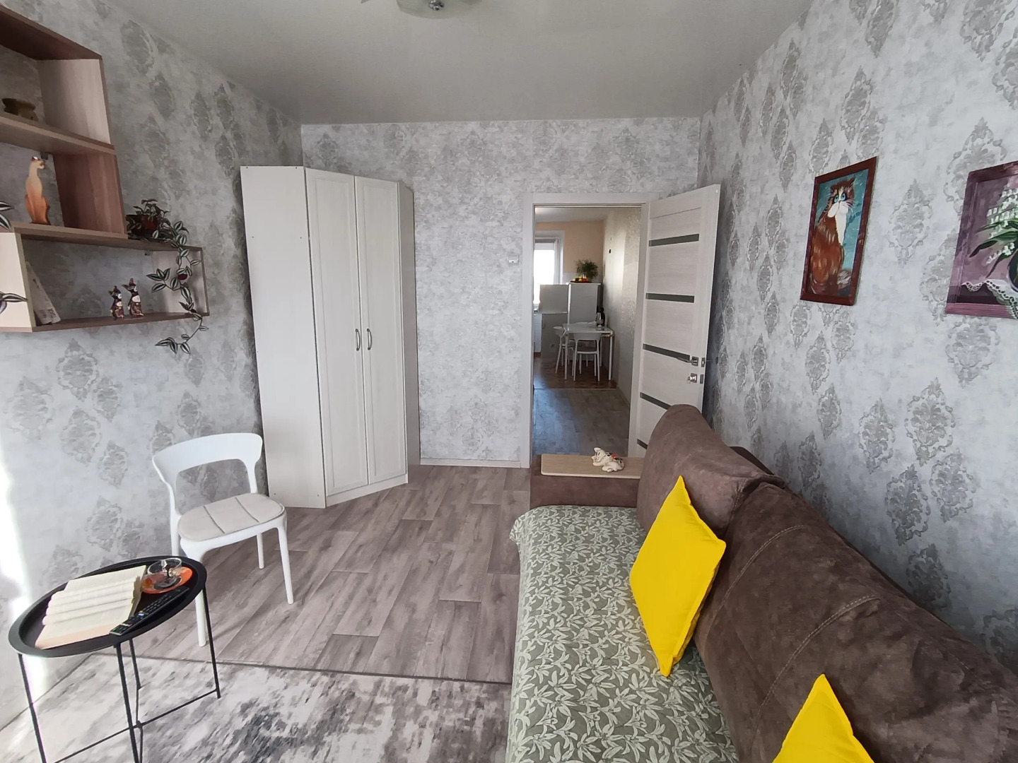 Квартира Уютная 2-Комнатная со Всем Необходимым для Проживания