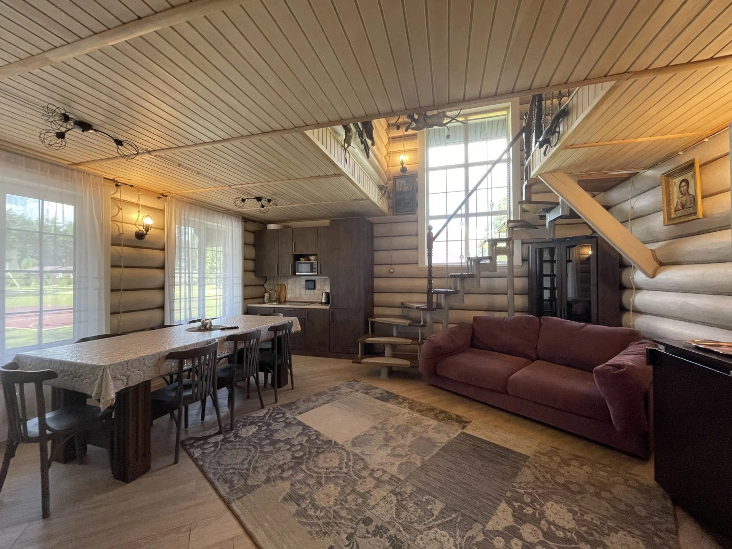 Частный дом с баней