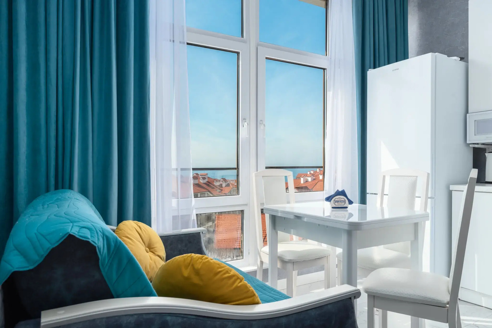 Квартира Шикарная Студия с Видом на Море