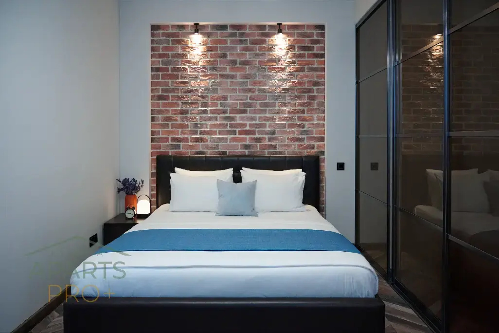 Квартира Aparts Pro Стильная студия у Волги в ЖК Бриг на 7 этаже