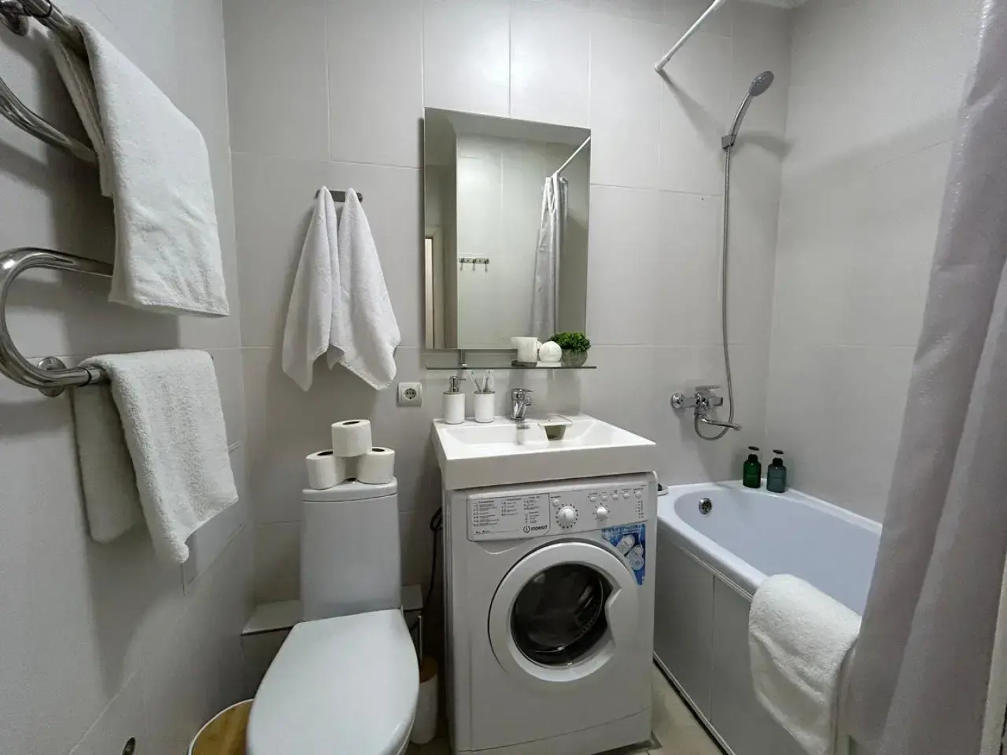 Апартаменты Нежная и уютная студия Кашемир в сердце города