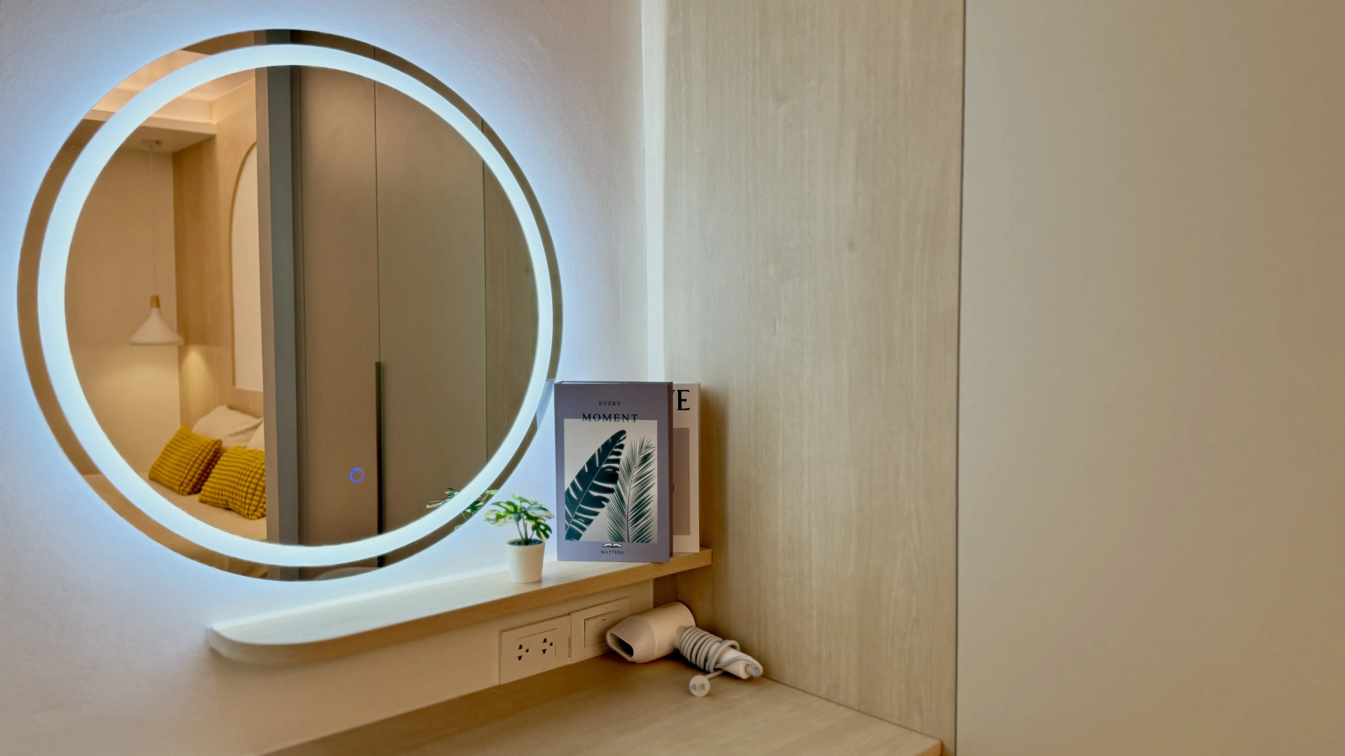 Квартира Просторная однушка у моря с бассейном и WiFi 500 мбит/с