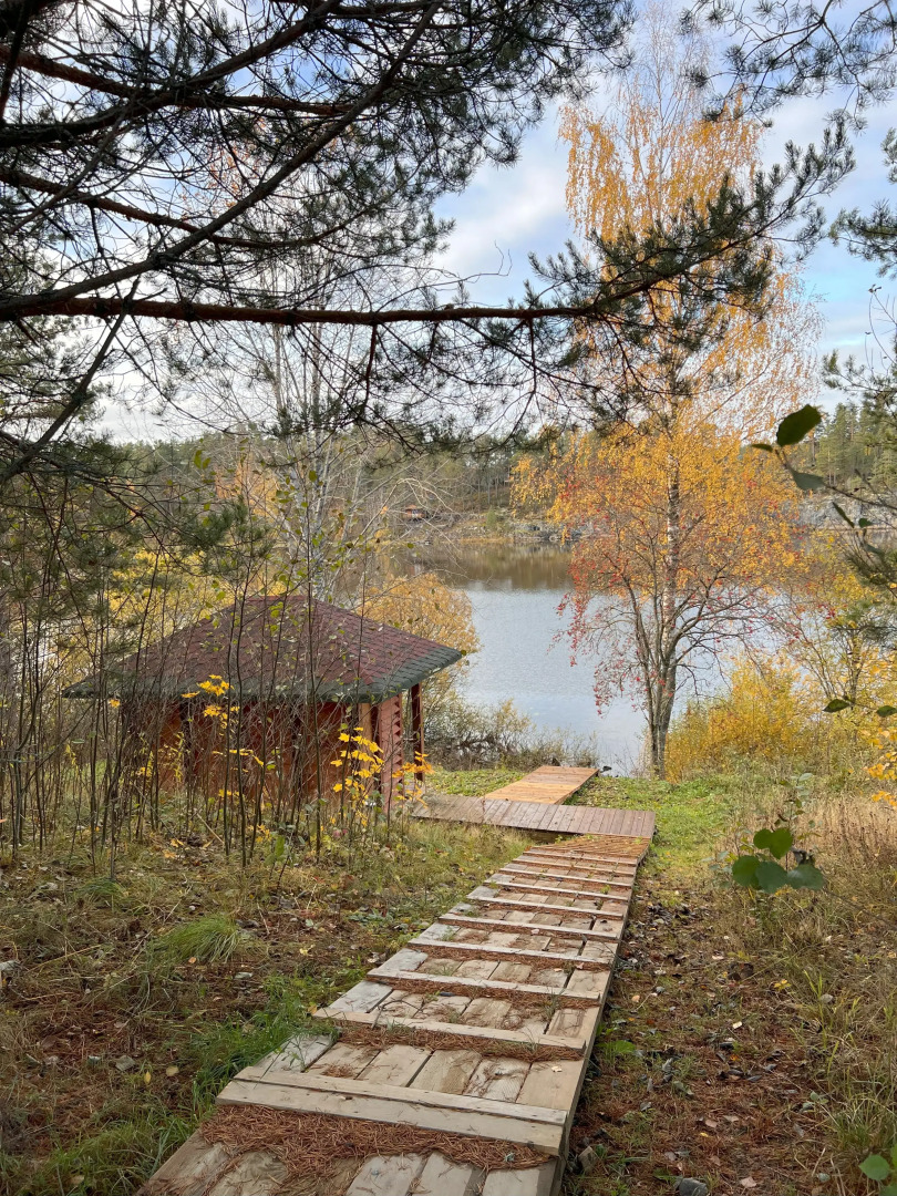 Частный дом Карельский Фьорд малый на берегу ладожских шхер