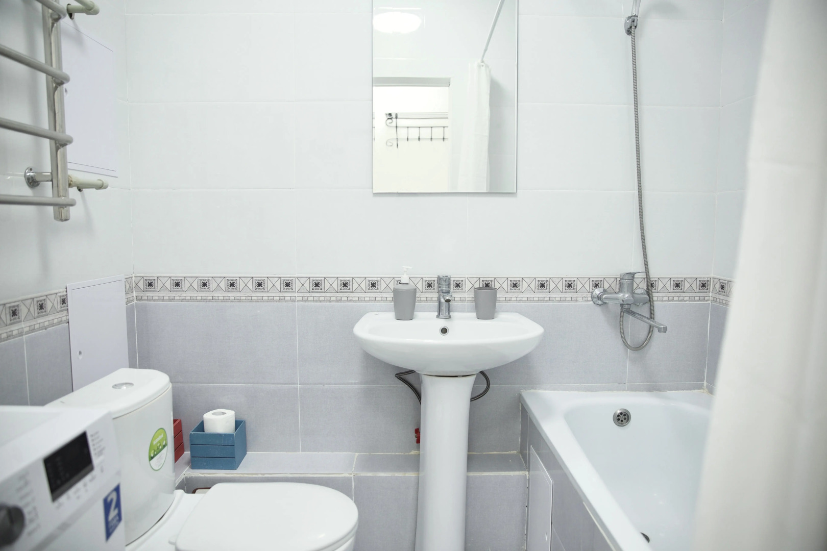 Апартаменты ADT Beige and white