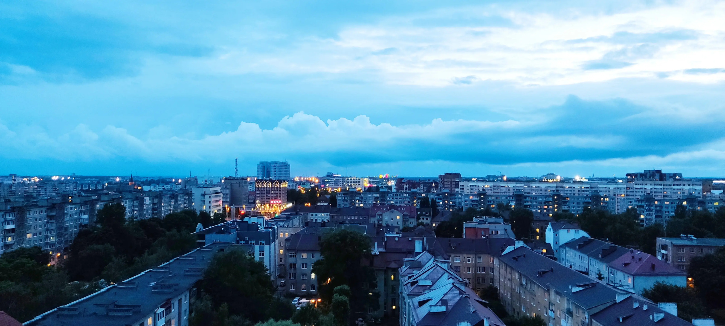 Апартаменты Altezza с панорамным видом на город с 13 этажа