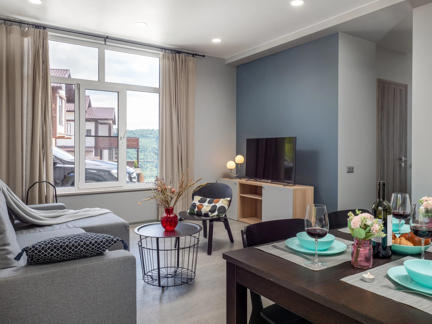 Частный дом Blago House 130м2 с барбекю и парковкой