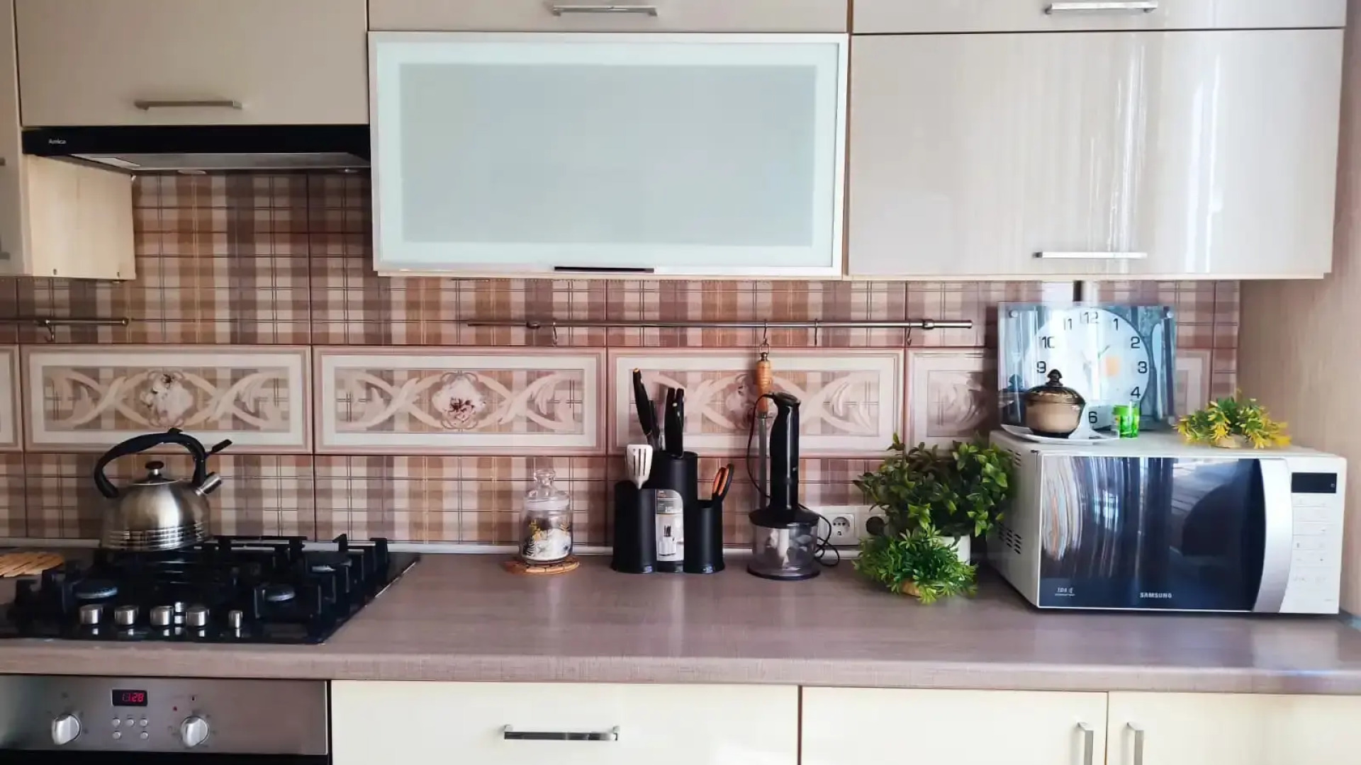 Квартира 1-комнатная с зоной барбекю на Лермонтова