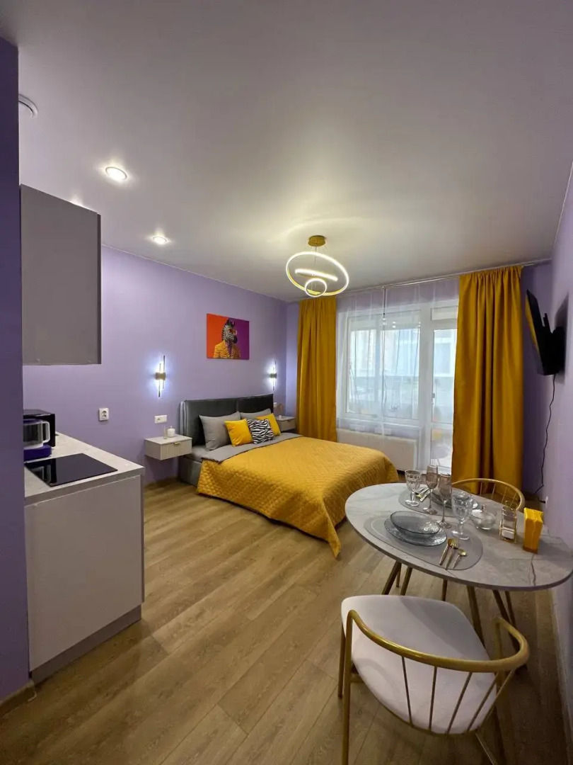 Апартаменты Дизайн Кудрово с качелью