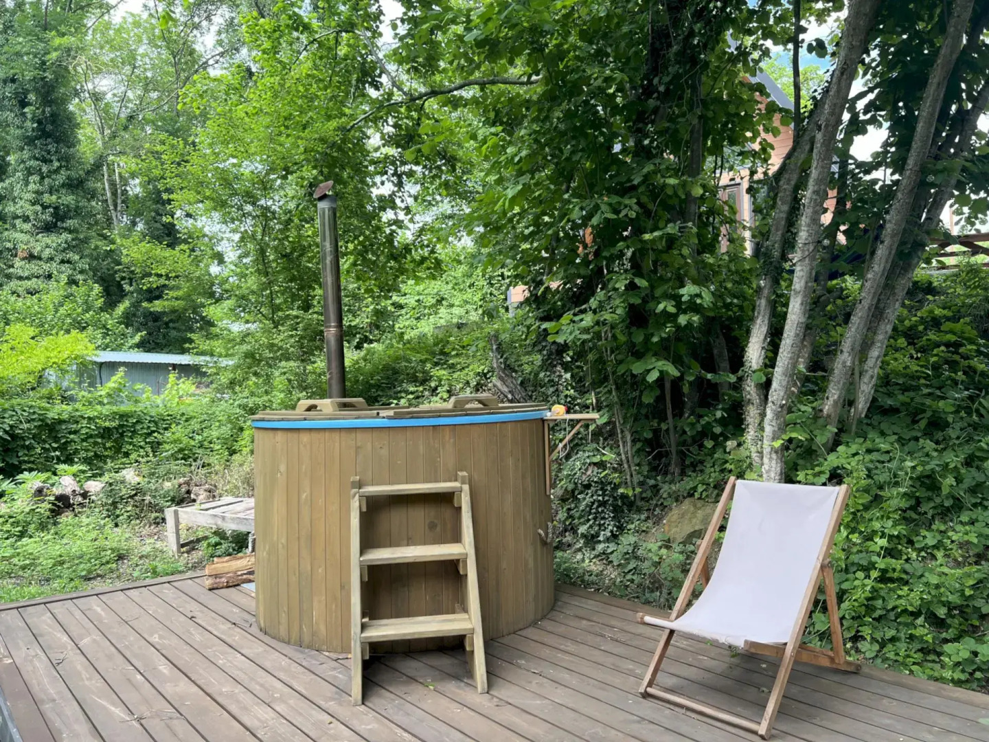 Частный дом 450 А-фрейм Лимон с тёплым бассейном и баней