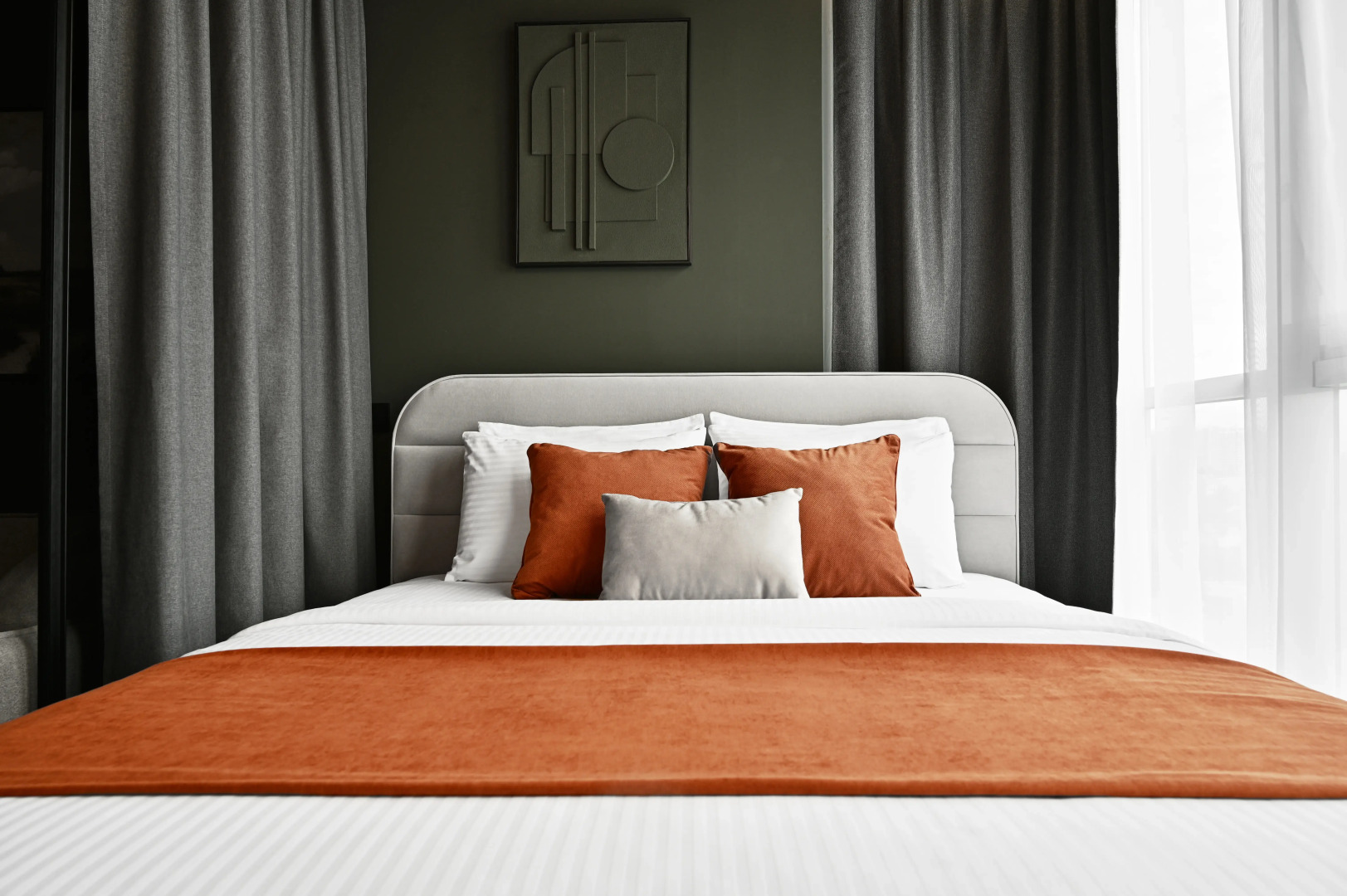 Квартира Aparts Pro+ Студия Black Panorama у Волги в ЖК Галактика на 16 Этаже