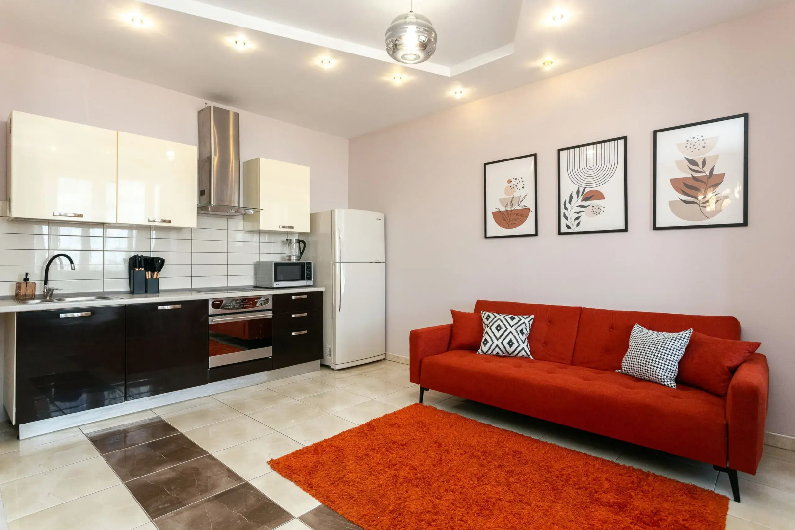 Квартира В центре с видом на город