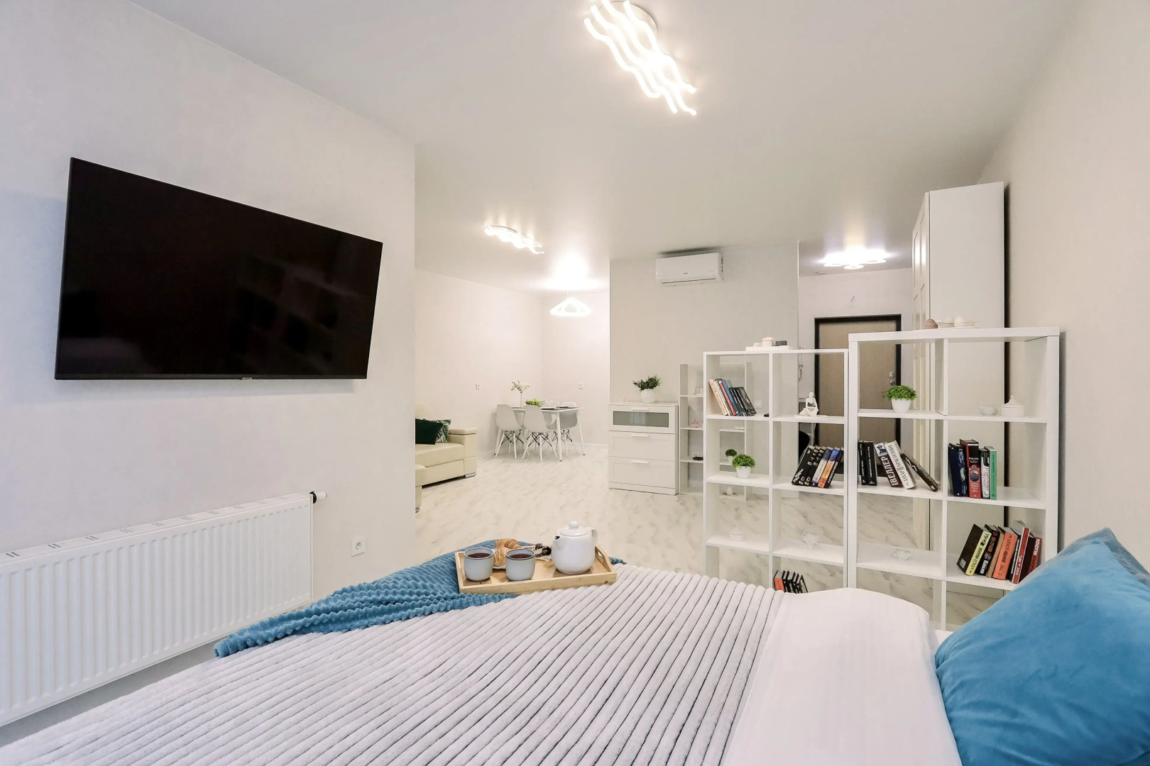 Квартира с прекрасным видом на пруд