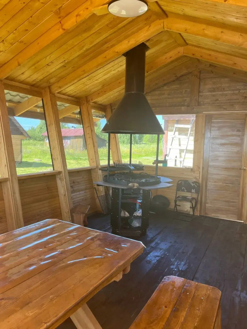 Частный дом на Берегу Озера в Карелии