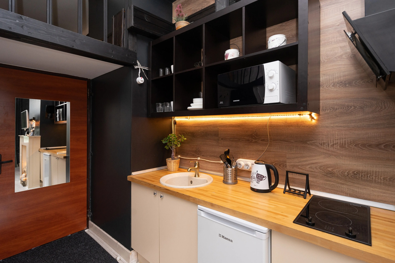 Квартира Двухуровневая с Сауной и Камином