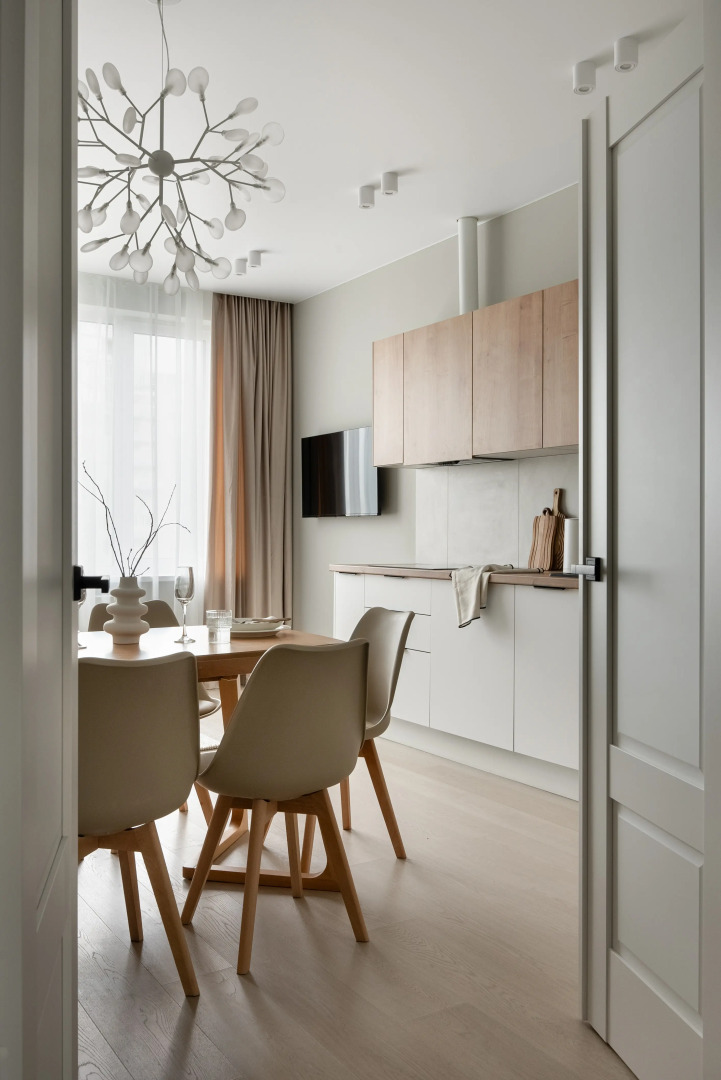 Квартира с видом на реку Смоленку