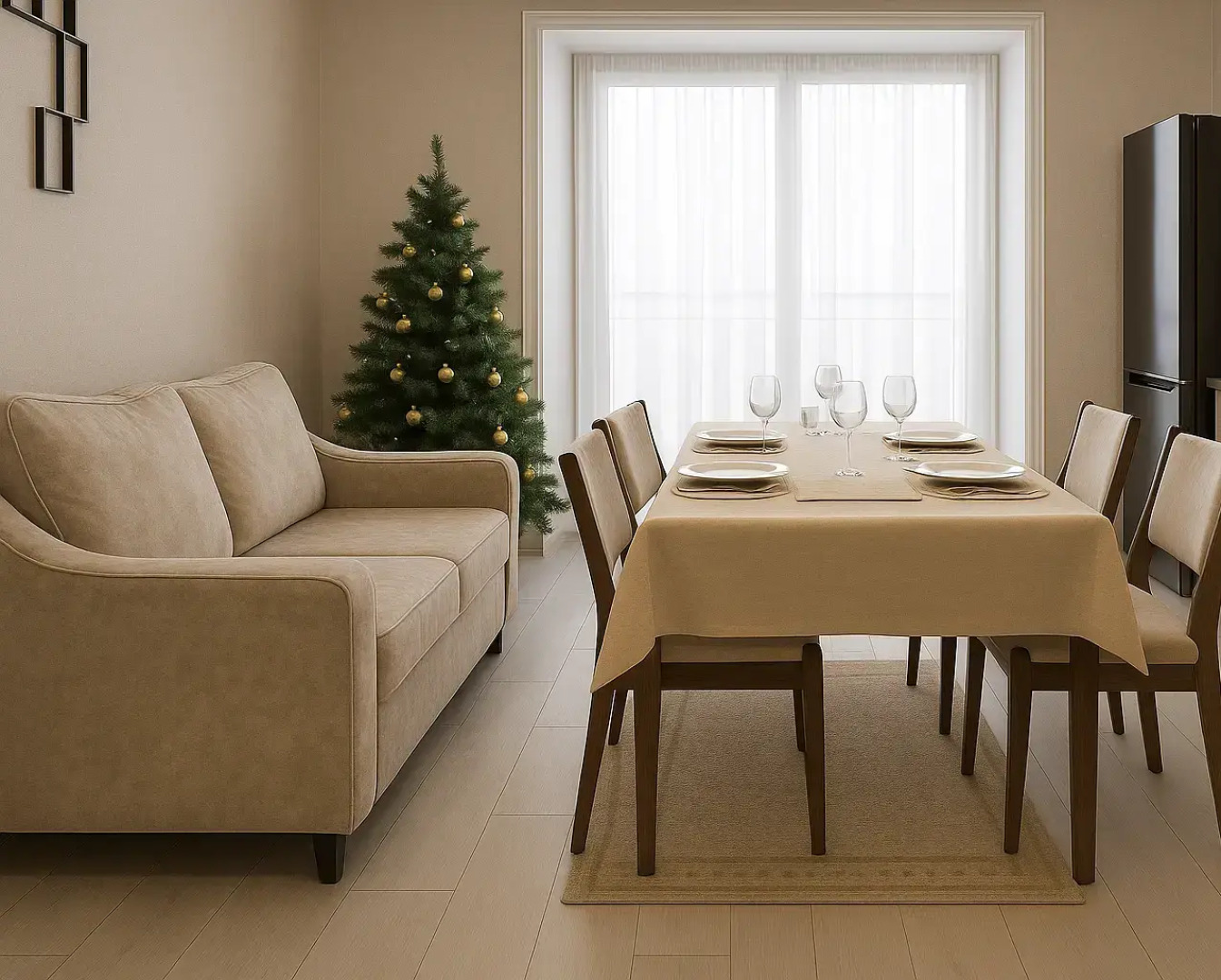 Квартира Двухкомнатная квартира на Дзусова