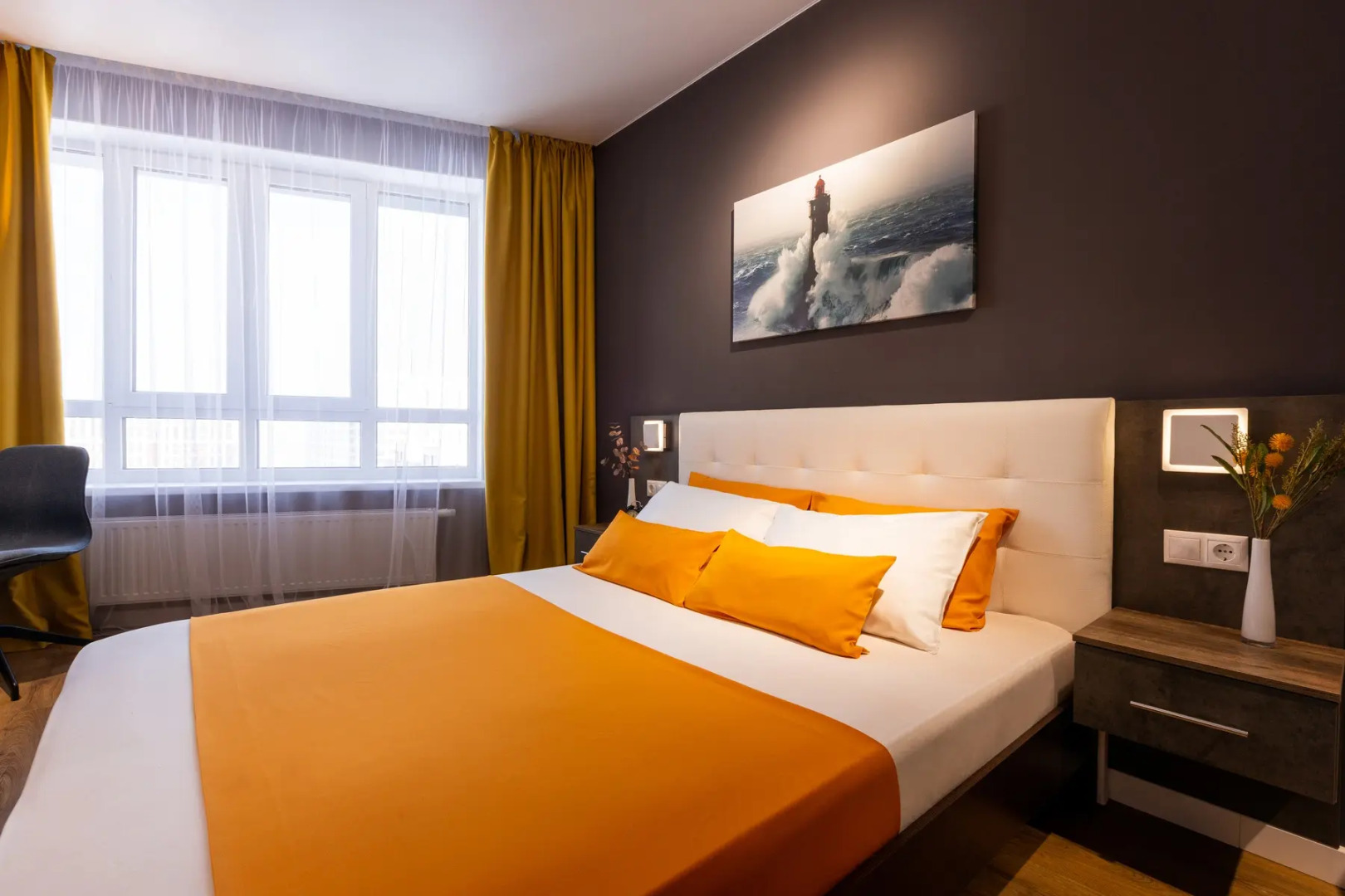 Апартаменты Сутки Уфа на Рудольфа Нуреева 6.235