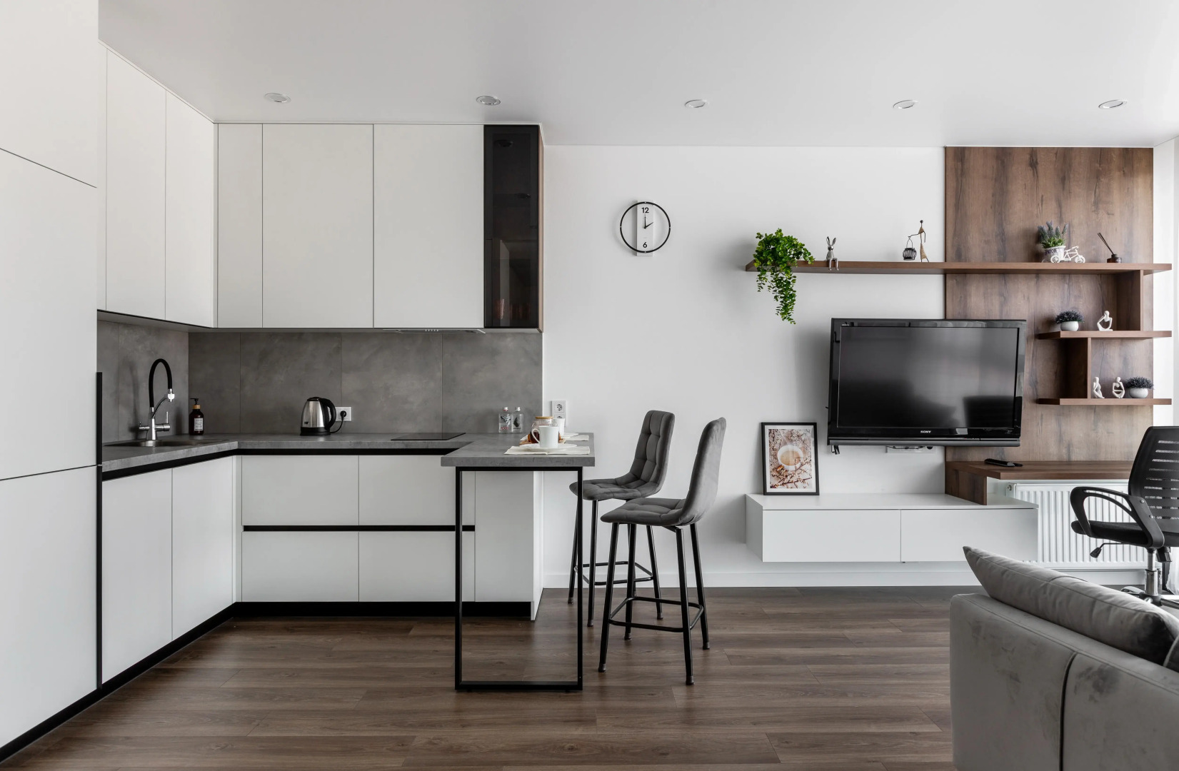 Современные Апартаменты с Видом на Национальную Библиотеку