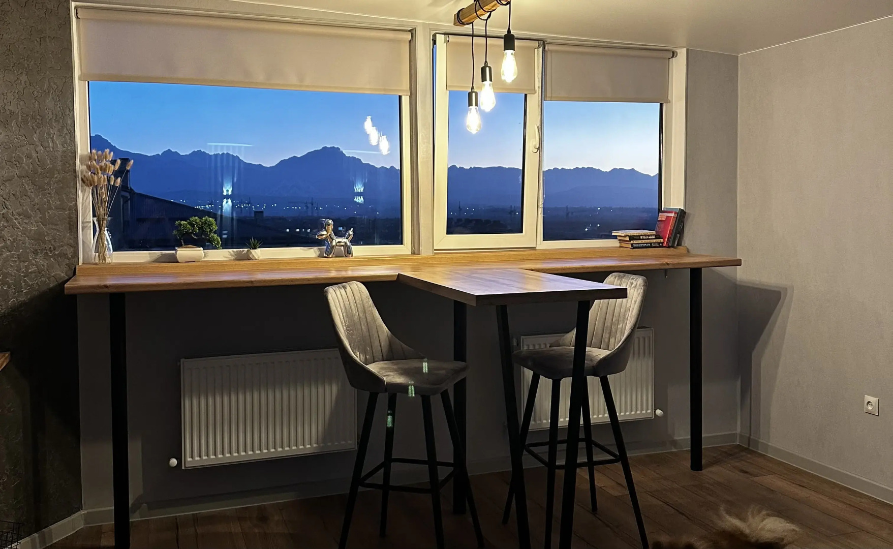 Квартира Студия с Роскошным Видом на Горы