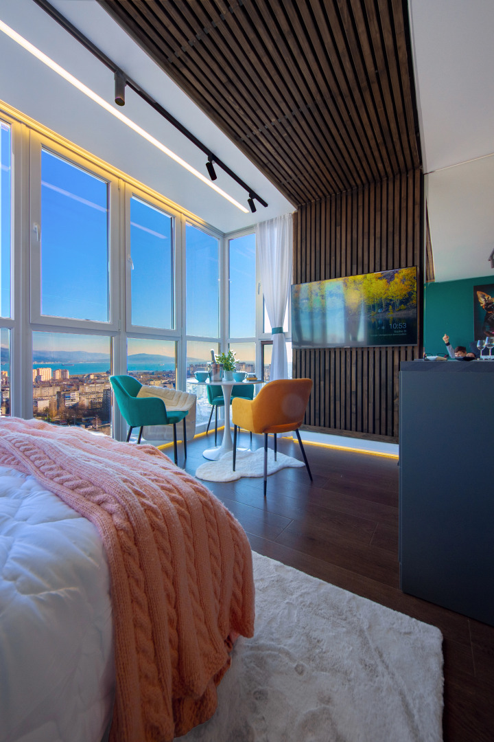 Апартаменты Парящая над Бухтой