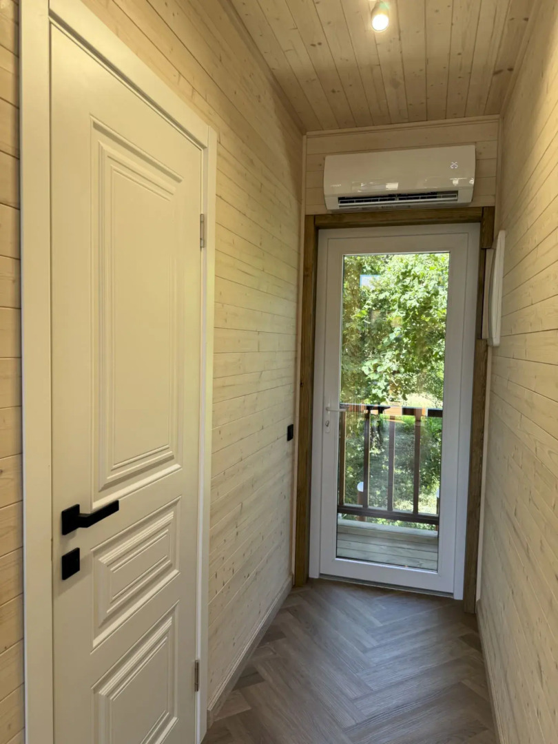 Частный Дом 391 А Фрейм Терраса с Видом на Горы Баня Фурако Мангал