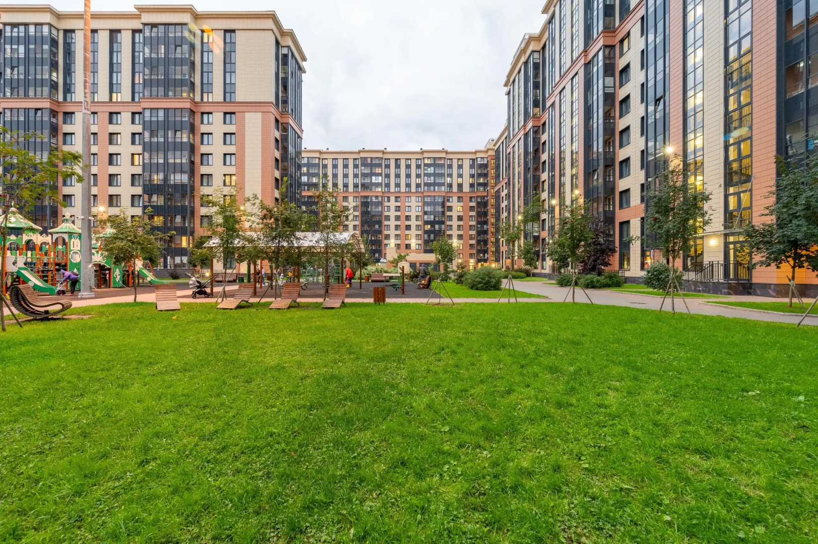 Апартаменты Однокомнатная Квартира в Шикарном Доме Премиум Класса