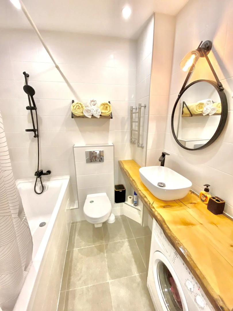 Апартаменты Та самая квартира с дизайнерским ремонтом недалеко от вокзала