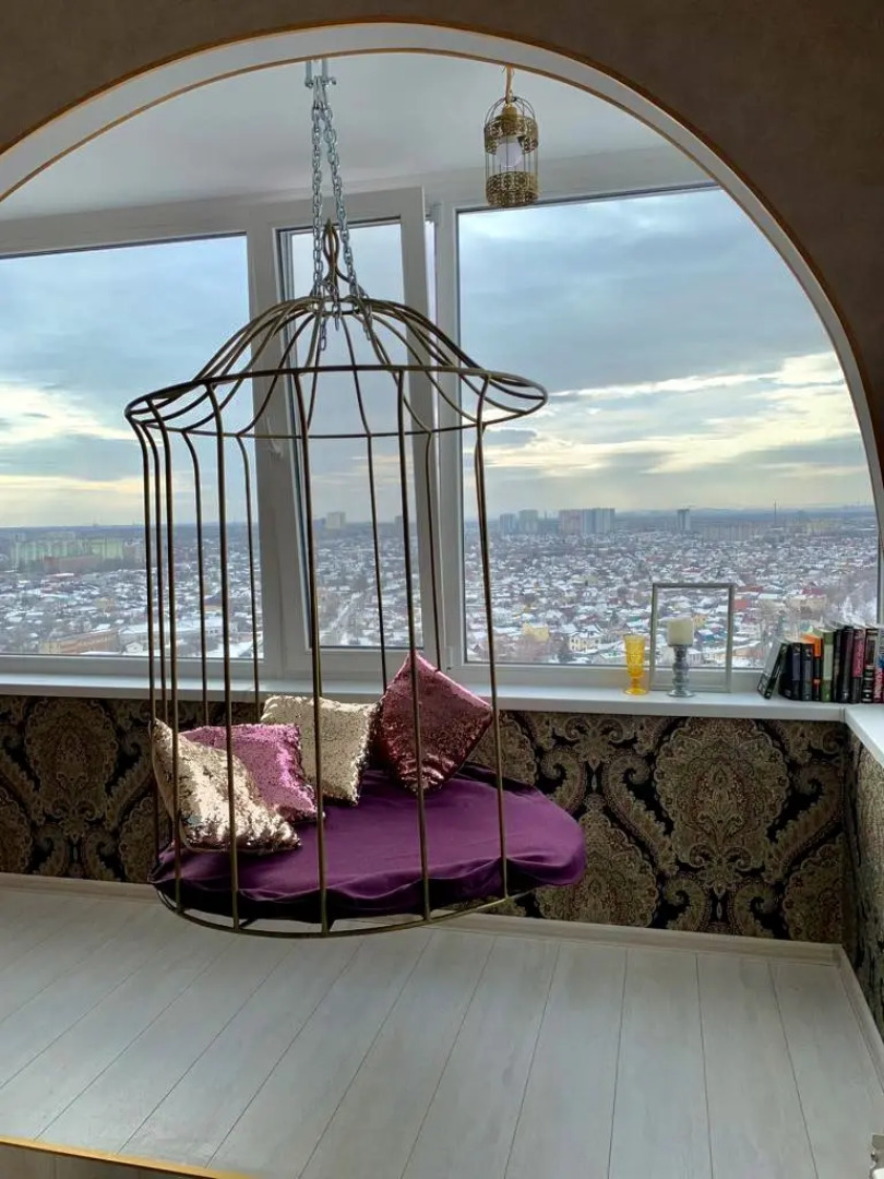 Квартира Трёхкомнатная-люкс на 23 этаже с видом на Волгу