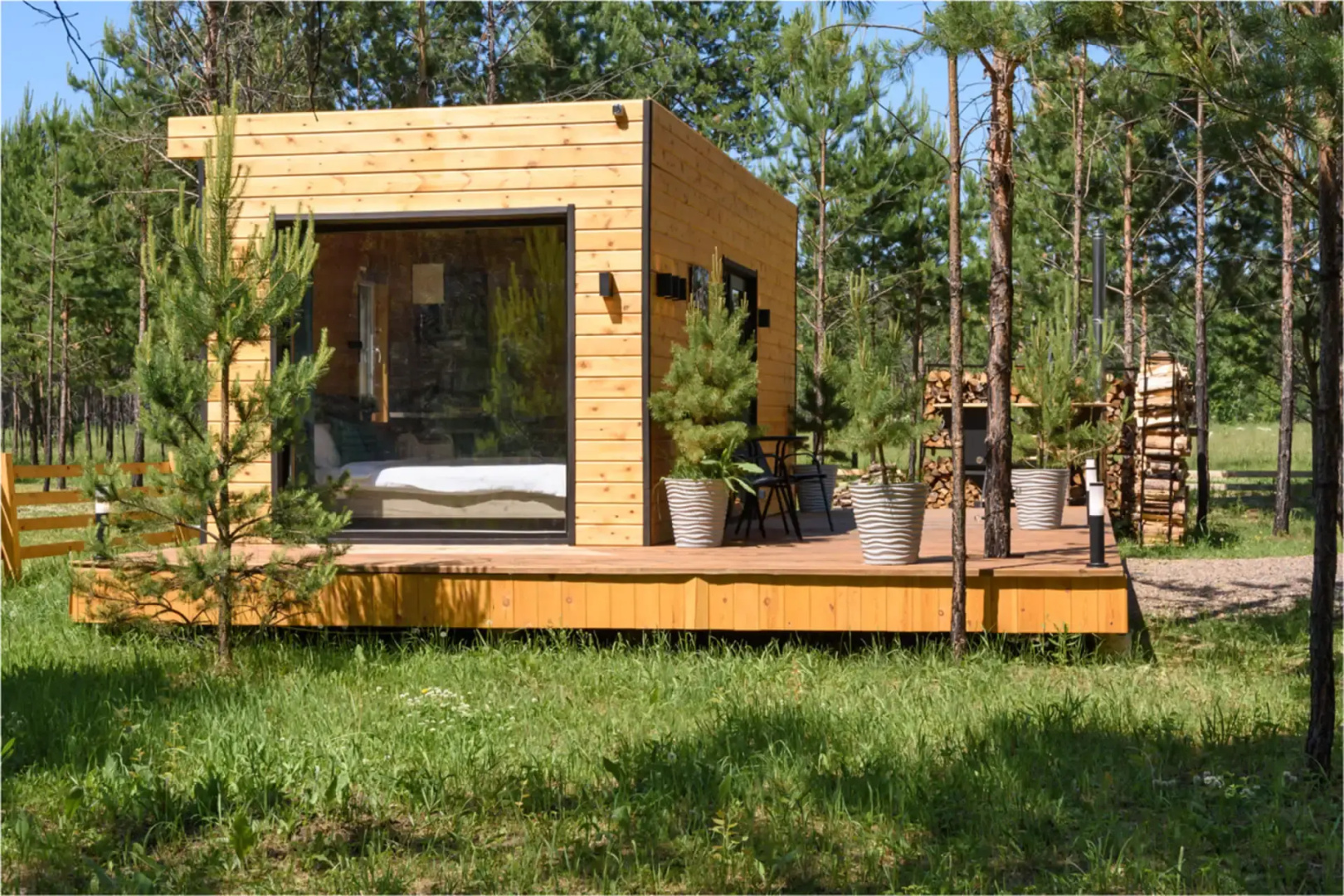 Частный дом Лес Двухместный 3