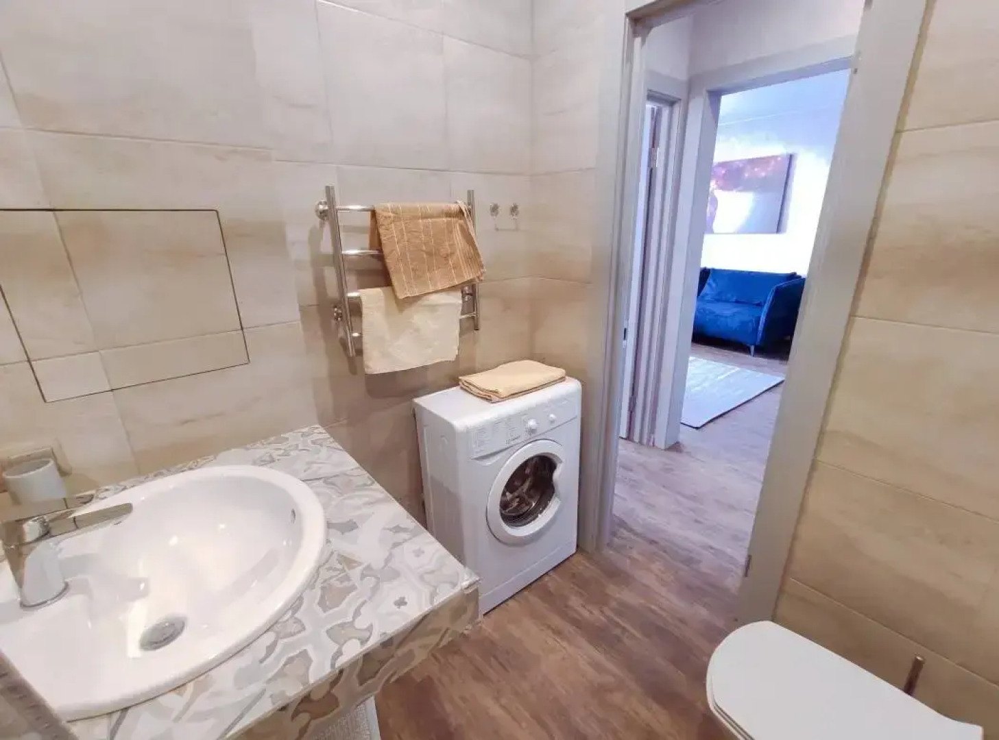 Апартаменты  Двухкомнатные апартаменты евростандарта с закрытой территорией