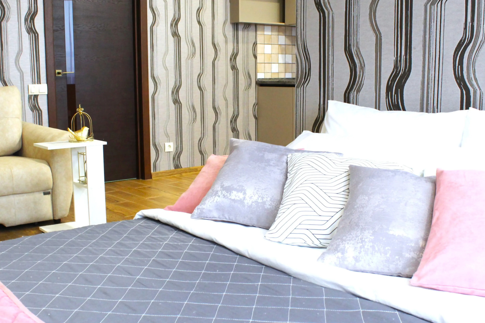 Апартаменты Apato Светлая студия с Завораживающим видом на город