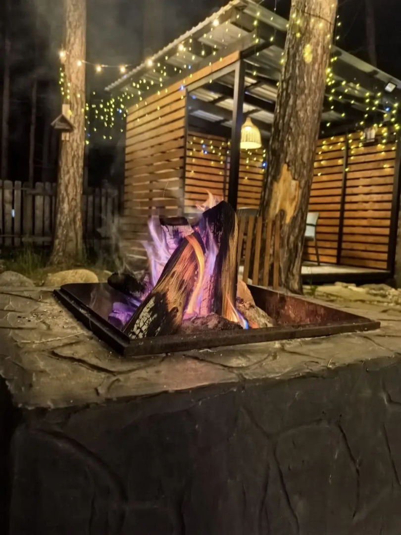 Шале Треугольный дом на огороженной территории