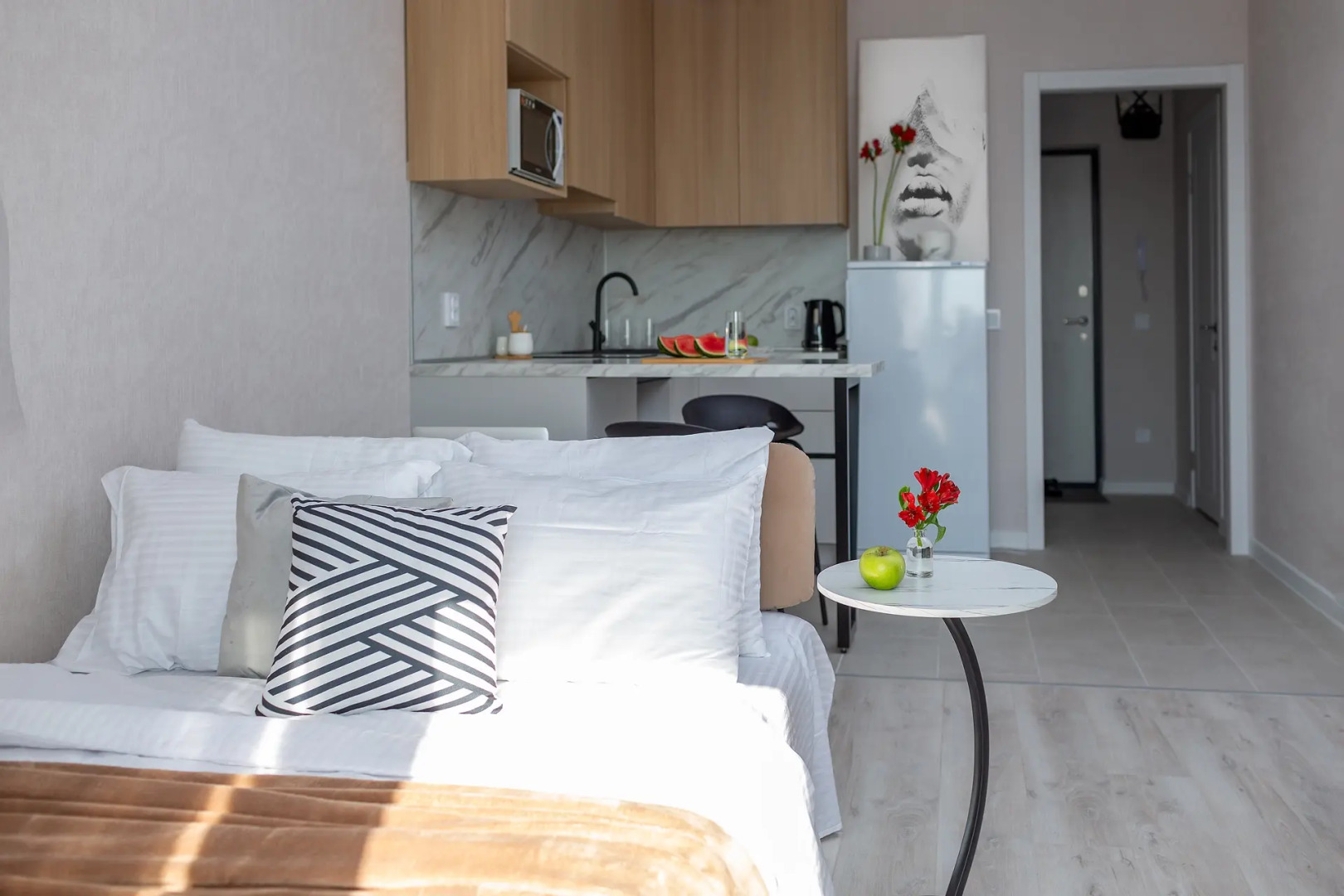 Апартаменты Уютная Студия с Развитой Инфраструктурой