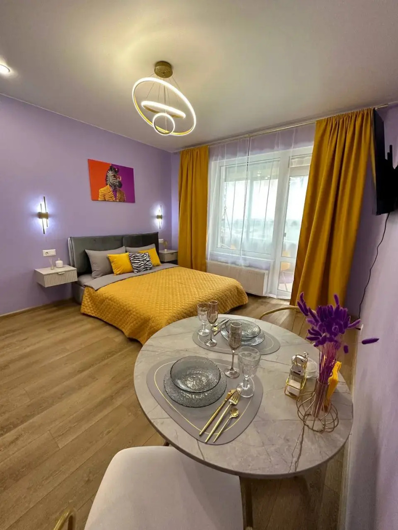 Апартаменты Дизайн Кудрово с качелью