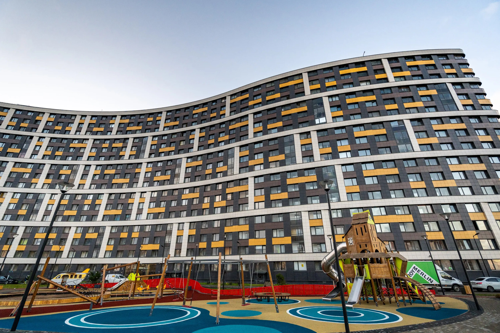 GLOBALSTAY Студия с Дизайнерским Ремонтом ЖК Авиатор 15 Мин Пешком до Метро Девяткино