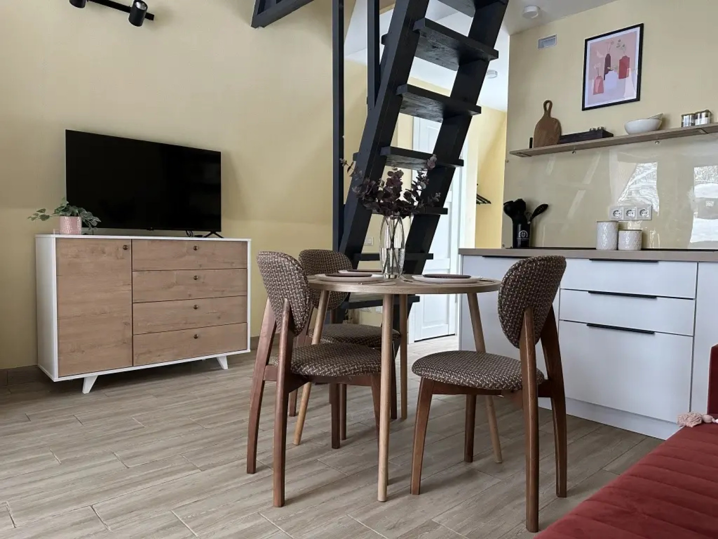 Частный Дом Афрейм с видом на лес №4