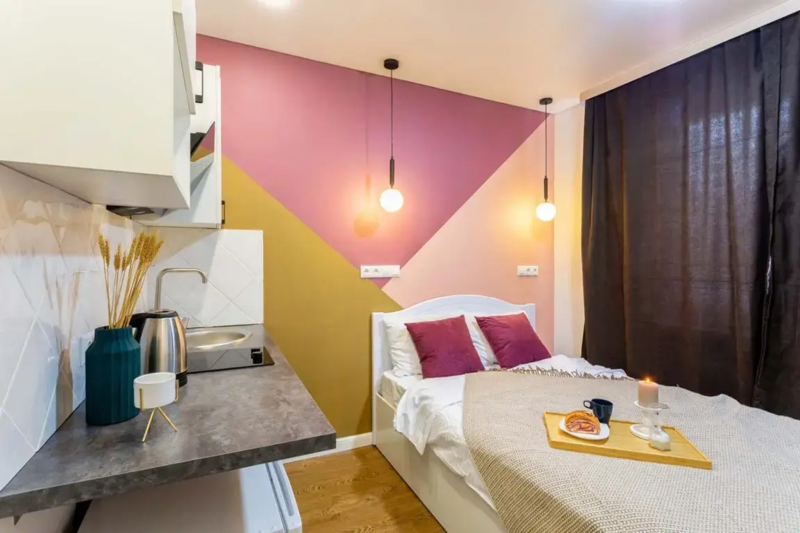 Апартаменты Студия Дизайнерские в ЖК Наши Люди