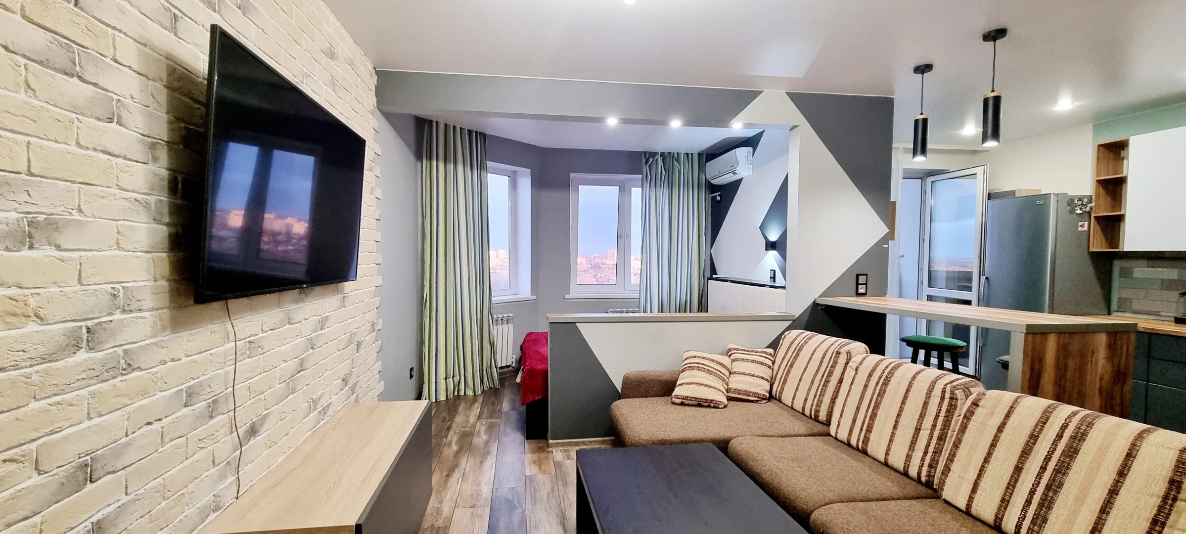 Квартира с Видом на Волгу и Пляж