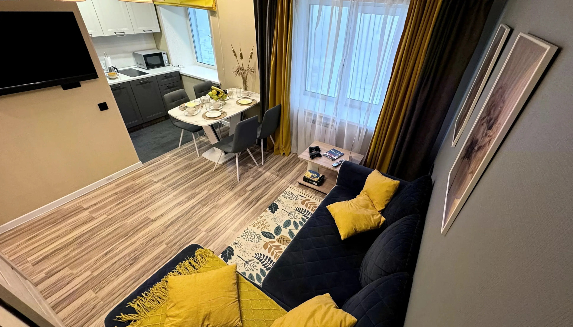 Квартира Центральная с видом на горы