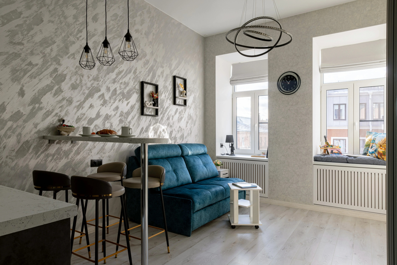 Квартира Дизайнерская Grey Room у Невского проспекта