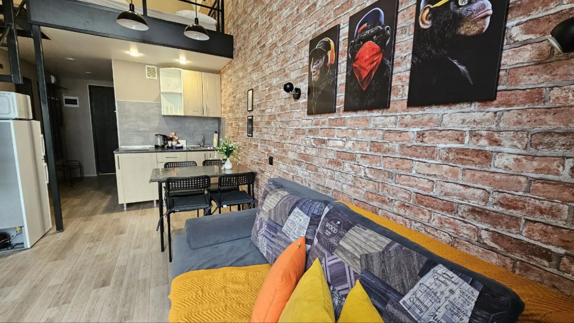 Квартира Двухуровневая Khadi_Home недалеко от ЖД и автовокзала