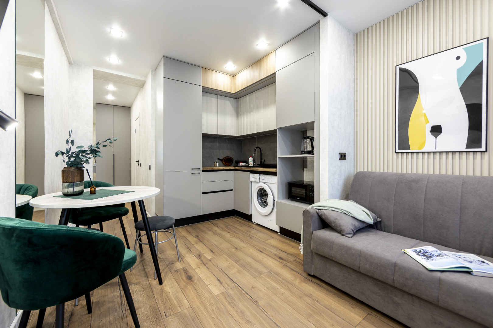 Апартаменты Эксклюзивная Евро Двушка у Аквапарка Лето Лето ВыДома