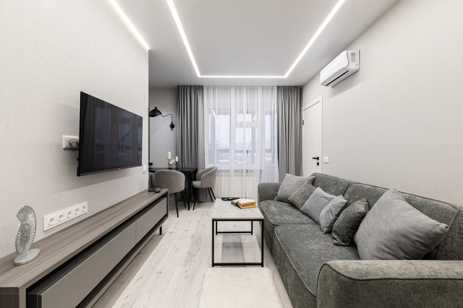 Апартаменты трехкомнатные