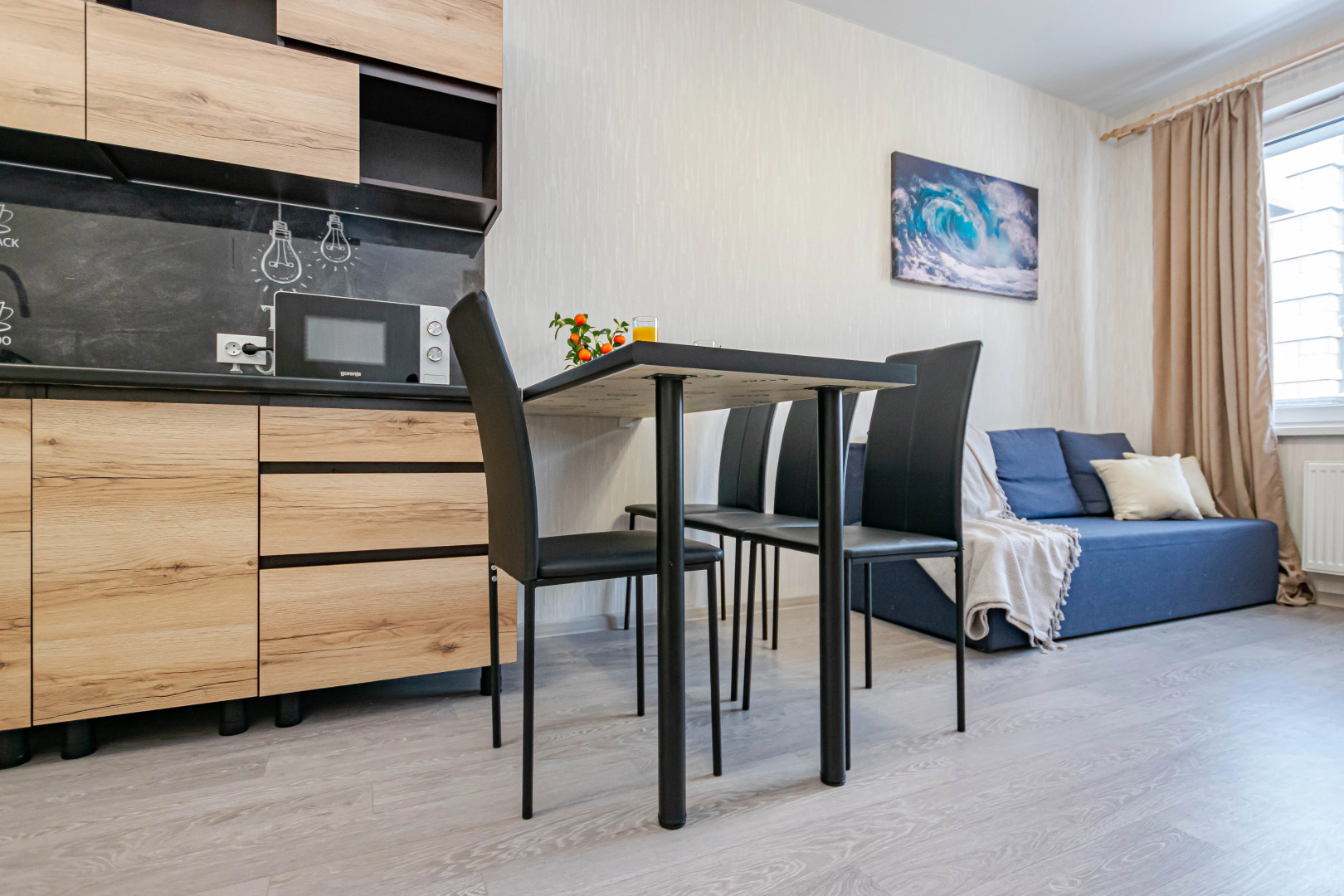 Квартира Светлая уютная однушка в ЖК Погода INDIGO