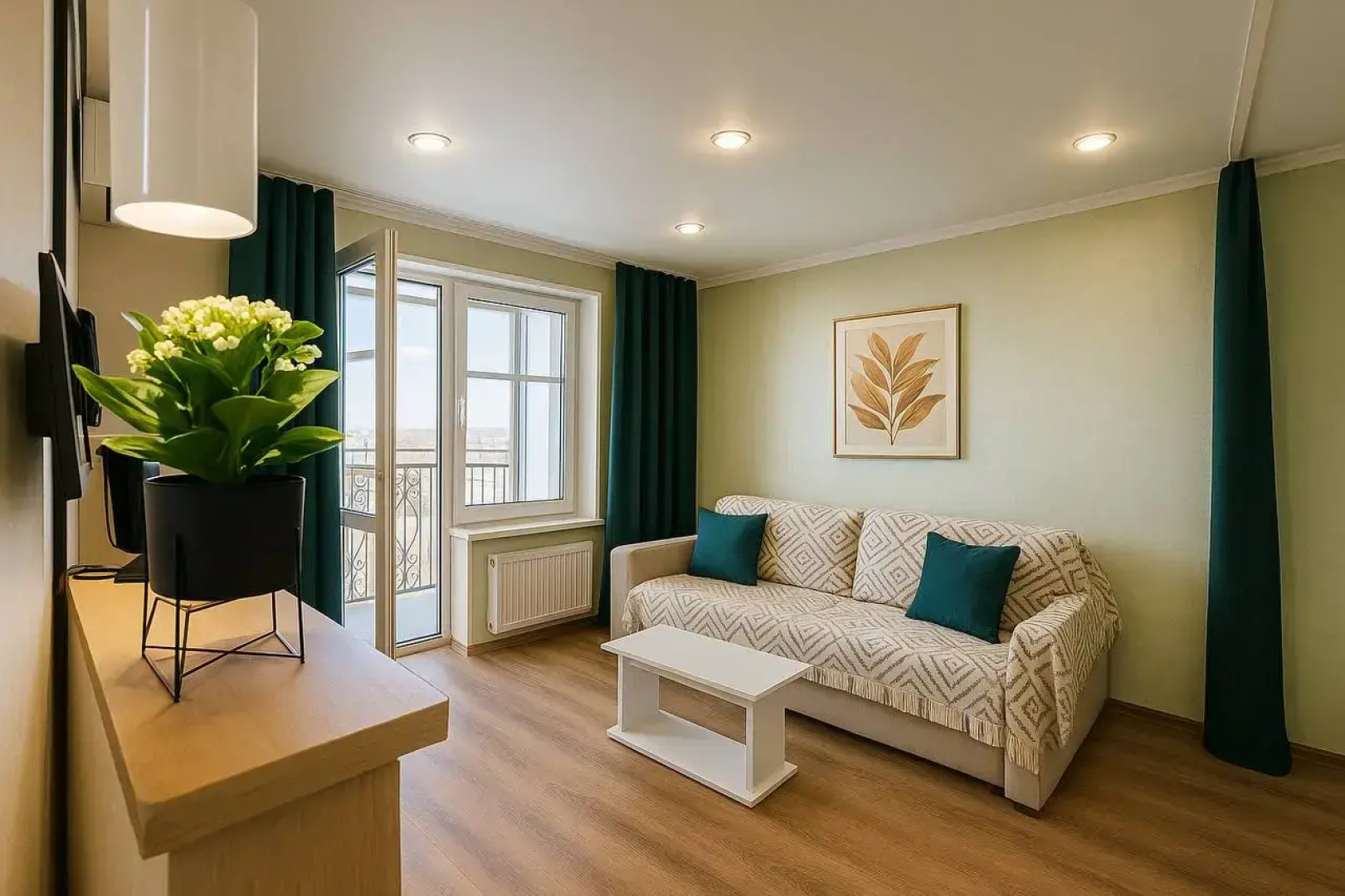 Апартаменты Метро Аметьево с панорамным видом на Казань